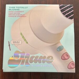 Ionic Compact Hair Dryer - Cream